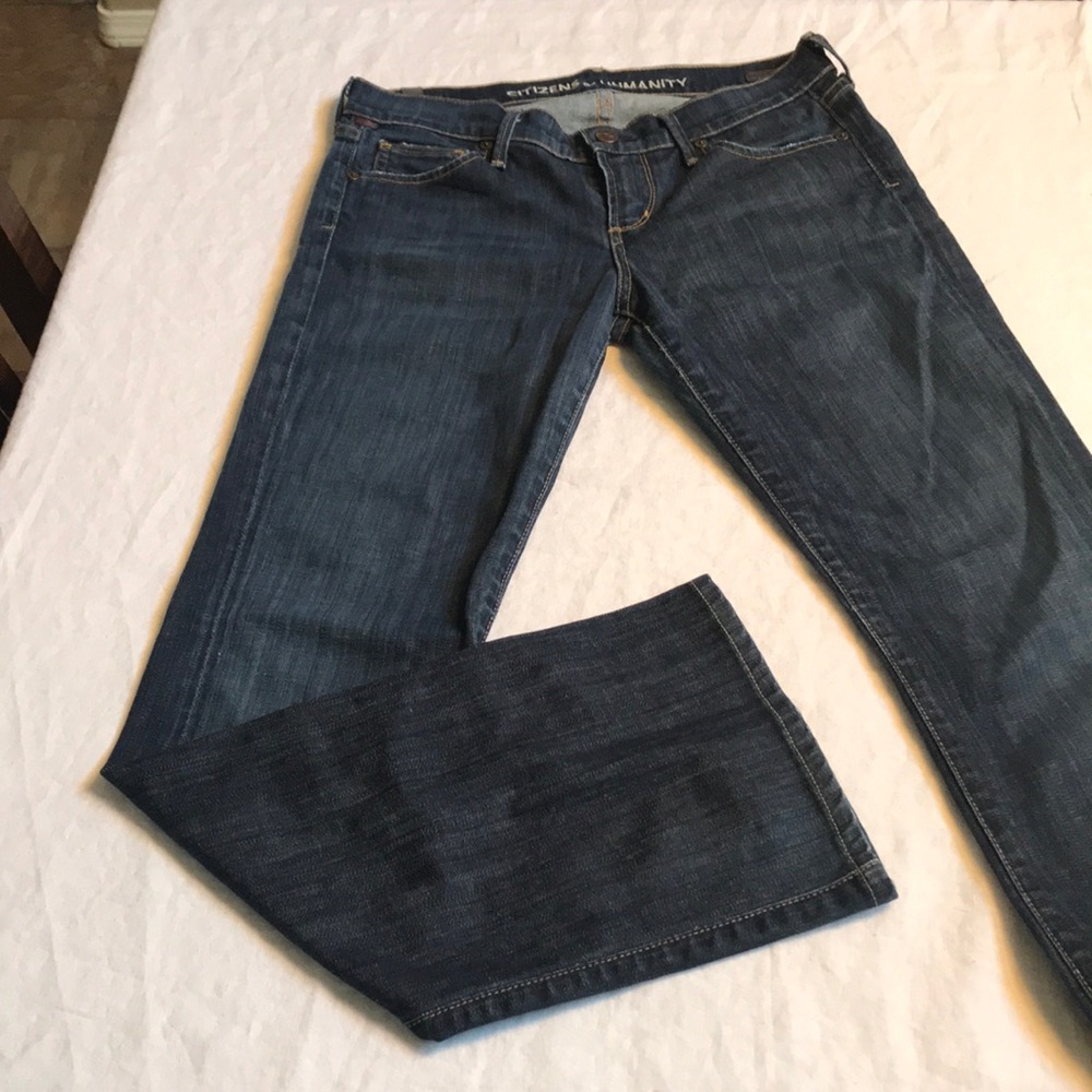 Citizens Of Humanity Women's Boot Cut Jeans - Dark Blue